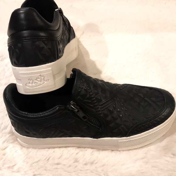 Rare Ash Jordy Platform Slip-On Lug Sole Sneaker - Picture 5 of 12